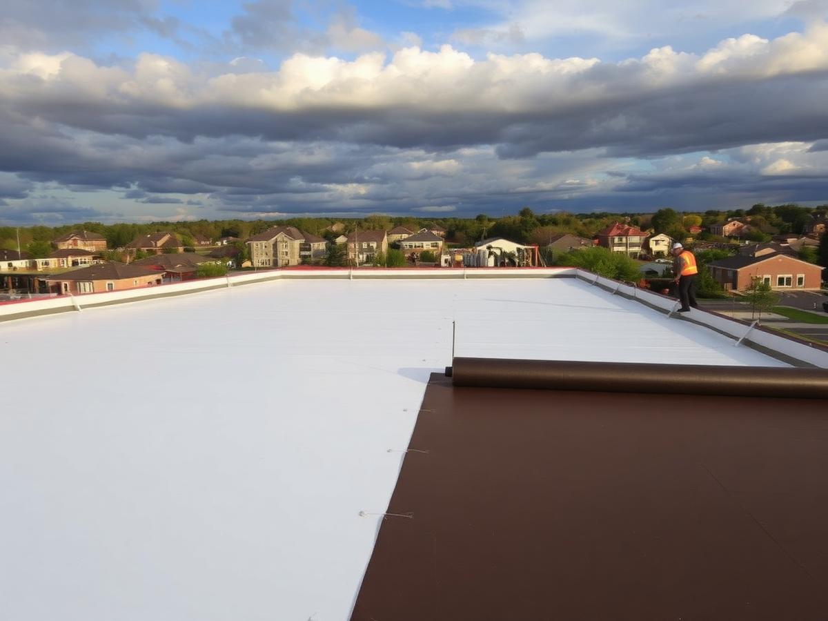 Flat Roofing by AJP in Southeast Michigan